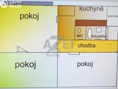 Продаж квартири 3+1 Králíky č. 15