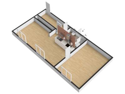 Аренда квартиры 2+KK Praha, Jeseniova č. 17