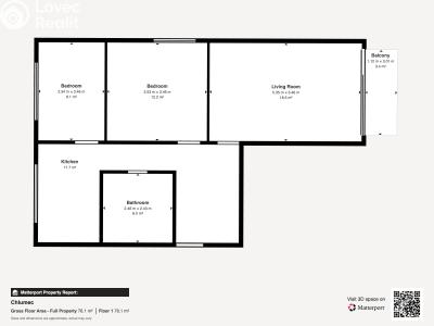 Продаж квартири 3+1 Chlumec, Krušnohorská č. 25