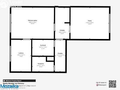 Продаж квартири 3+1 Olomouc, Ručilova č. 3
