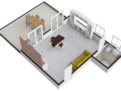 Rent apartment 1+KK Vojkovice č. 7