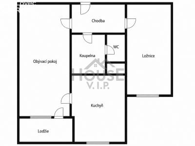 Продаж квартири 2+1 Praha, Cíglerova č. 22