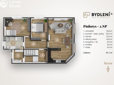 Sale multi-gen house Krupka, Budovatelů 220 č. 6