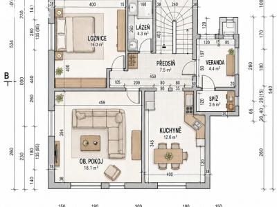Продажа семейного дома Vendryně č. 26