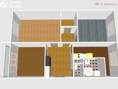 Продаж квартири 3+1 Olomouc, U cukrovaru č. 2