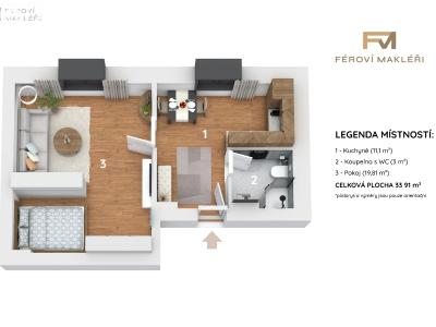 Продаж багатоквартирного будинку Frýdek-Místek, Fügnerova č. 22