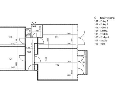 Продаж квартири 3+1 Lysice, Oulehla 520 č. 23