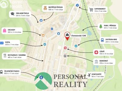 Pronájem bytu 2+1 Kadaň, Chomutovská 1248 č. 14