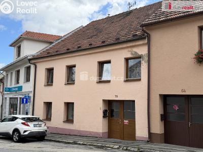 Prodej rodinného domu Velešín, náměstí J. V. Kamarýta č. 100