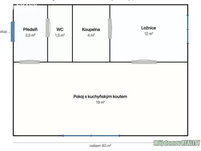 Pronájem bytu 2+KK Praha, Dolnoměcholupská č. 6