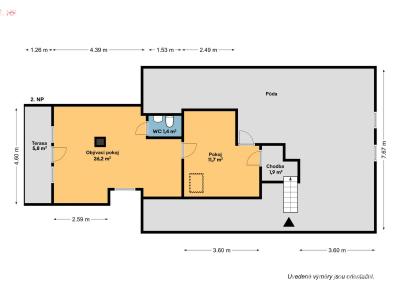 Продажа дачи Dolní Olešnice č. 25