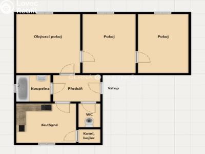 Продаж квартири 3+1 Libavské Údolí č. 2