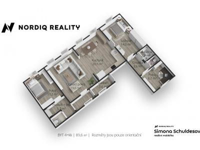 Продаж квартири 2+1 Teplice, Thámova č. 6