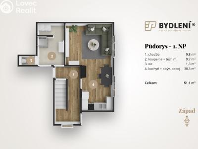 Продаж сімейного будинку Kladruby č. 3