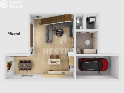 Sale apartment 5+KK Šestajovice, Konopišťská 907 č. 25