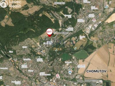 Prodej bytu 1+1 Chomutov, 17. listopadu č. 18