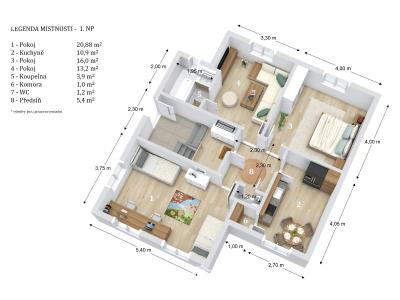 Prodej rodinného domu Prostějov, Balbínova č. 39