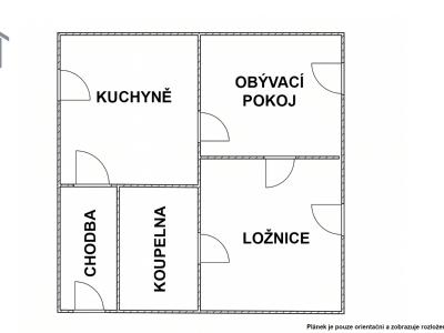 Оренда квартири 2+1 Oleksovice č. 2