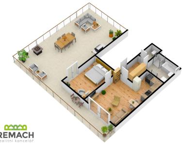 Rent apartment 2+KK Uherské Hradiště, Jindřicha Pruchy 1301 č. 1