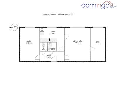 Продажа квартиры 3+1 Svitavy, Olbrachtova č. 18