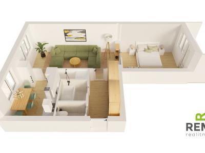 Продаж квартири 2+1 Otrokovice, Olbrachtova 1196 č. 18