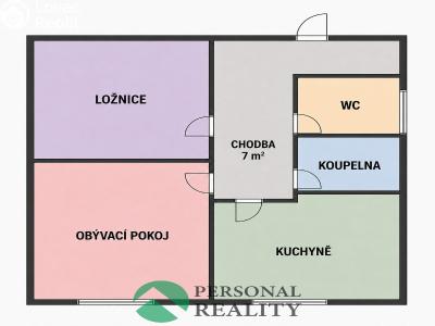 Продажа квартиры 2+KK Mělník, Sportovní č. 11