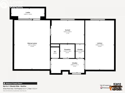 Sale apartment 2+1 Havířov, Dlouhá třída č. 15
