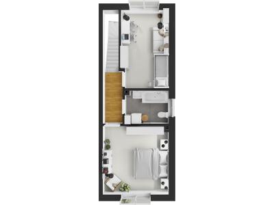 Sale apartment 3+KK Kostelec nad Labem, Myslivečkova 1023 č. 26