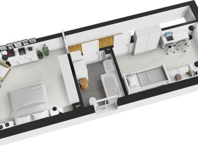 Sale apartment 3+KK Kostelec nad Labem, Myslivečkova 1023 č. 27