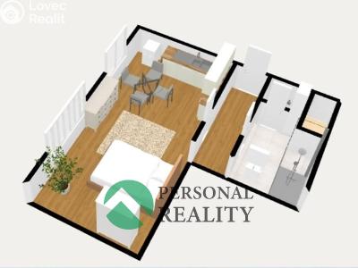 Продаж квартири 1+KK Praha, Na Výrovně č. 3