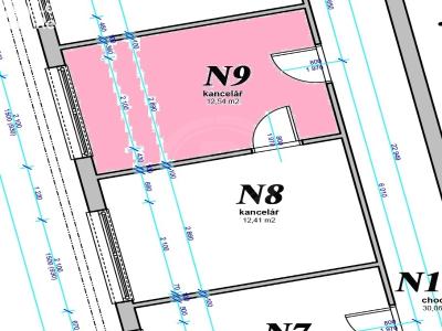 Оренда офісного приміщення České Budějovice, Lannova tř. č. 5