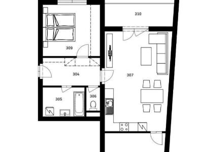 Продажа квартиры 3+KK Nýrsko č. 2