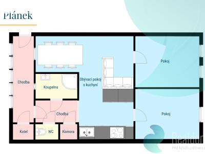 Sale apartment 3+KK Praha, Plzeňská č. 3