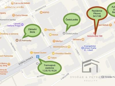 Prodej bytu 2+KK Praha, Sokolovská č. 18
