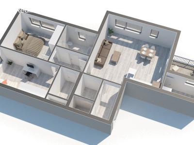 Продаж квартири 3+KK Tábor, Fibichova 351 č. 19