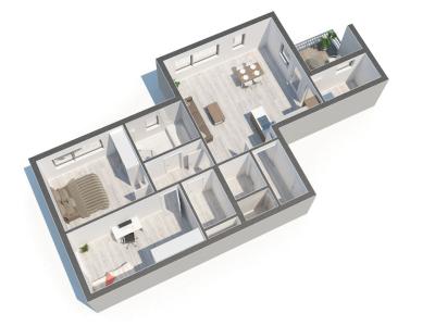 Продаж квартири 3+KK Tábor, Fibichova 351 č. 21