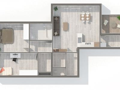 Продаж квартири 3+KK Tábor, Fibichova 351 č. 22