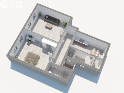 Prodej bytu 2+1 České Budějovice, Vrchlického nábř. č. 13