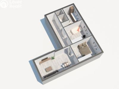 Sale apartment 3+1 Ktiš č. 16