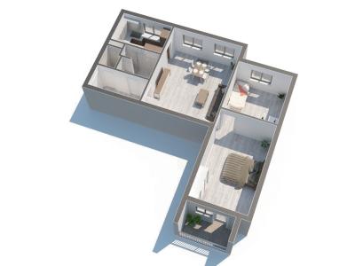 Prodej bytu 4+1 Lišov, Čechova č. 13