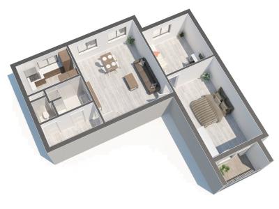 Prodej bytu 4+1 Lišov, Čechova č. 14