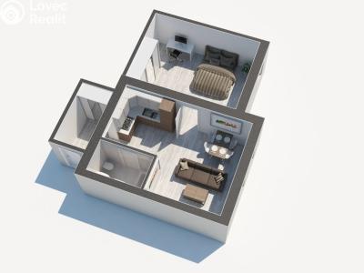 Prodej bytu 2+KK České Budějovice, Nádražní č. 11