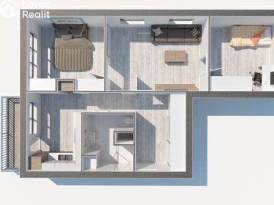 Аренда квартиры 3+1 České Budějovice, Větrná č. 14