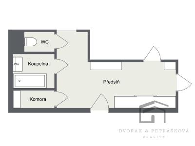 Prodej bytu 2+1 Praha, Lounských č. 12