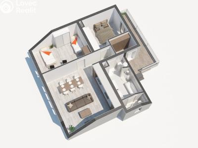 Prodej bytu 3+KK České Budějovice, K. Lávičky č. 23