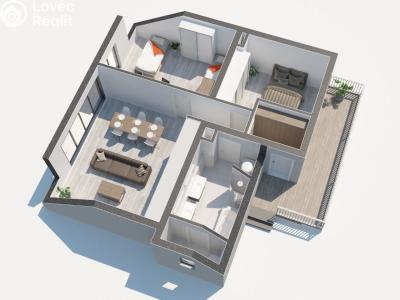 Prodej bytu 3+KK České Budějovice, K. Lávičky č. 26