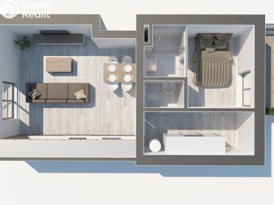 Prodej bytu 2+KK České Budějovice, K. Lávičky č. 19