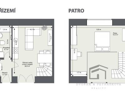 Продаж квартири 1+KK Škvorec, Tyršova 7 č. 21
