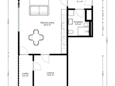 Аренда квартиры 2+KK Ostrava, Důlní č. 14