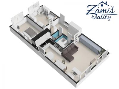 Sale apartment 3+KK Slaný, Pražská 322 č. 6